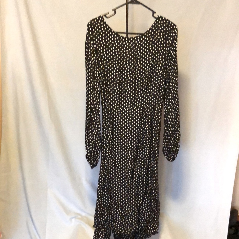 NWT Anthropologie polka dot open back midi dress. So cute!!!